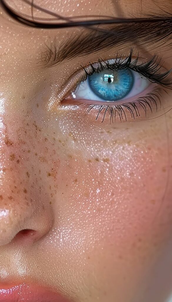 تغییر رنگ چشم به آبی